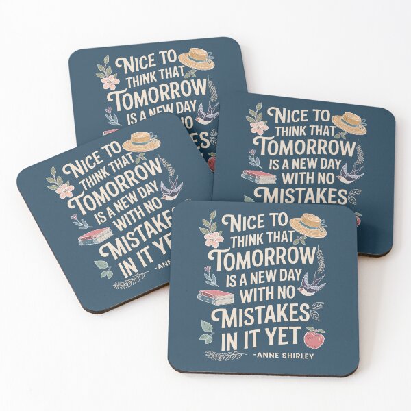 Item preview, Book Lover Tomorrow Quote Anne Shirley designed and sold by Wonderlandjoy.
