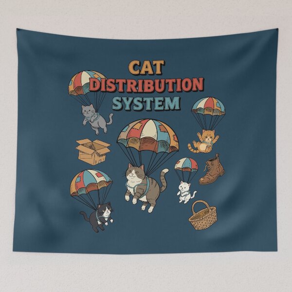 Item preview, Cat Distribution System CDS designed and sold by Wonderlandjoy.