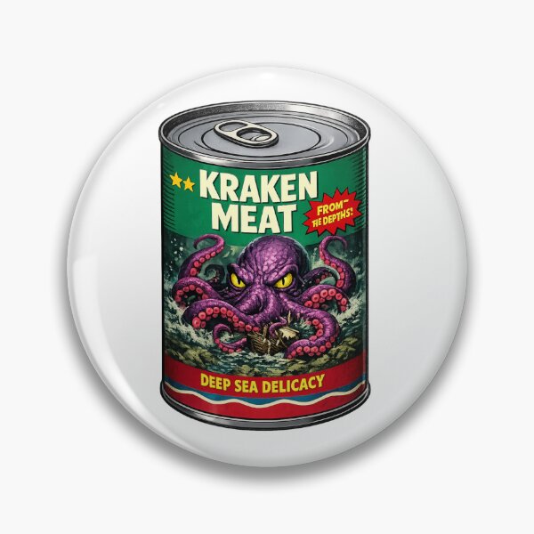 Item preview, Lata de Kraken Deep Sea Pop Art lista para comer. designed and sold by Done By the G.