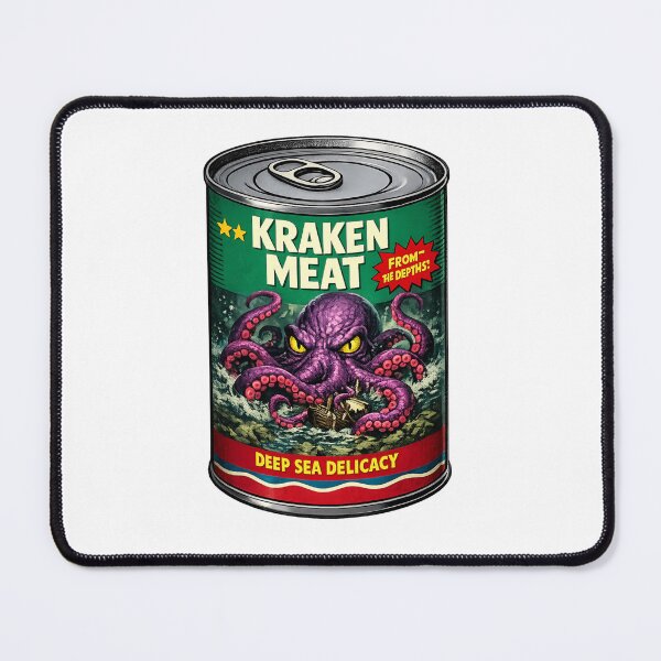 Item preview, Can of Kraken Deep Sea Pop Art ready to eat.  designed and sold by Done By the G.