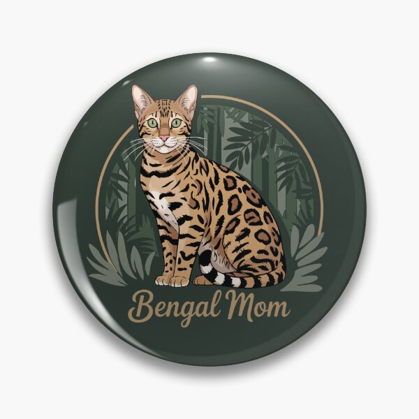 Item preview, Cute Bengal Cat Mom designed and sold by Wonderlandjoy.