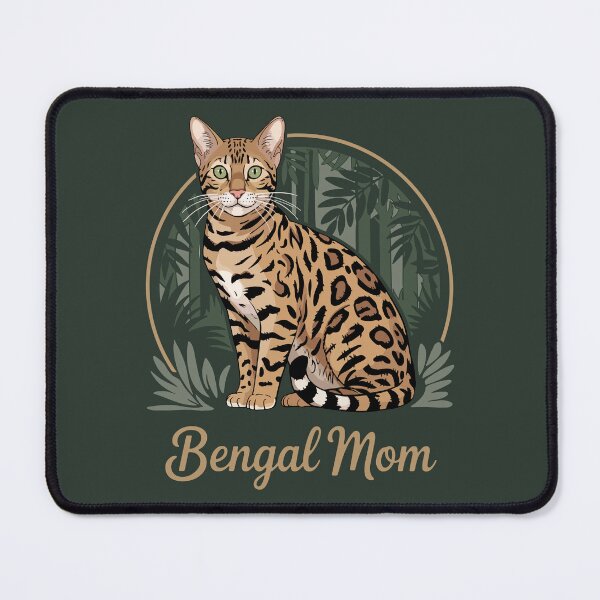 Item preview, Cute Bengal Cat Mom designed and sold by Wonderlandjoy.