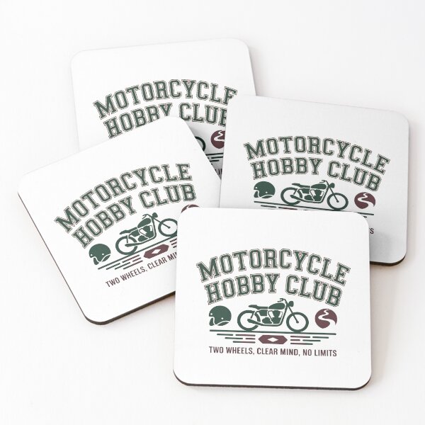 Item preview, Motorcycle Hobby Club Vintage Rider Design designed and sold by WikaKowalczyk.