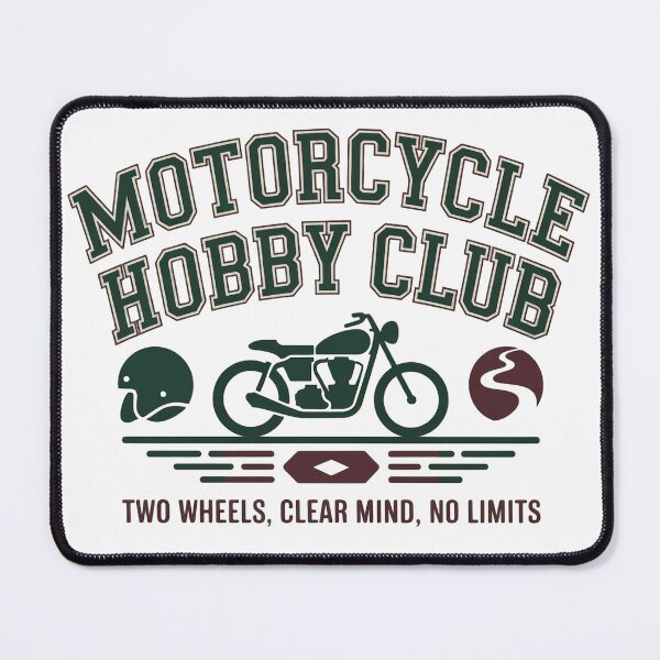 Item preview, Motorcycle Hobby Club Vintage Rider Design designed and sold by WikaKowalczyk.