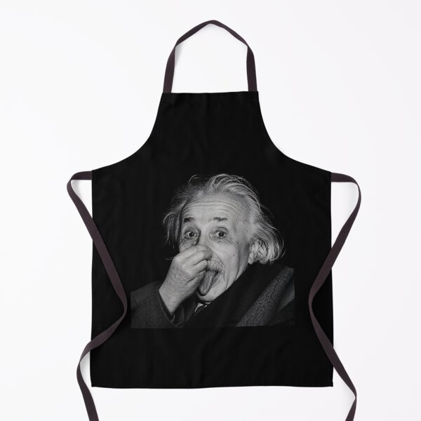 Item preview, Albert Einstein Holding Nose – Bathroom Wall Art designed and sold by Psycho-Crazy.