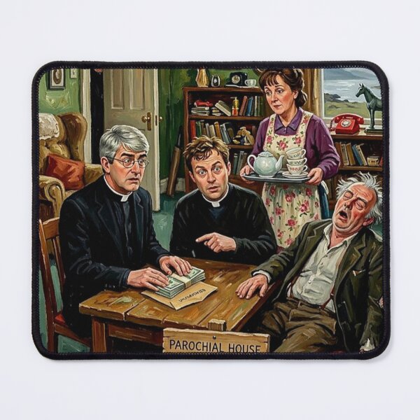 Item preview, Craggy Island Chaos:Broadstroke Comedy Art designed and sold by Art's Diner.