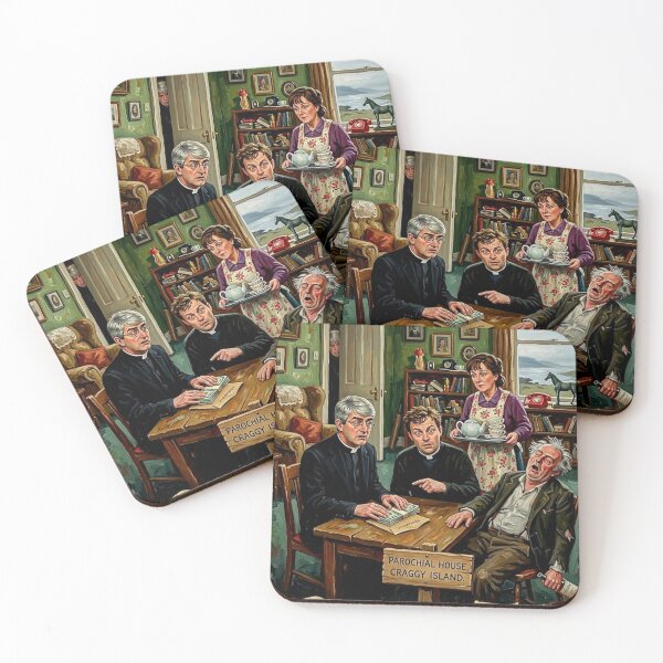 Item preview, Craggy Island Chaos:Broadstroke Comedy Art designed and sold by Art's Diner.