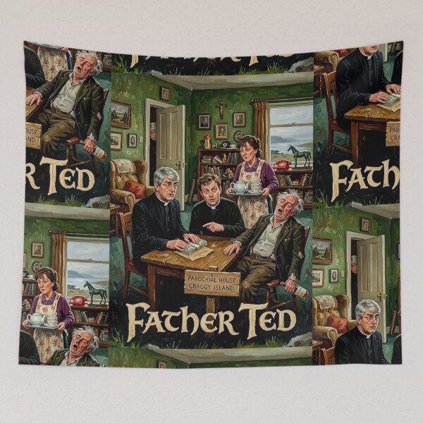 Item preview, Craggy Island Chaos:Broadstroke Comedy Art designed and sold by Art's Diner.