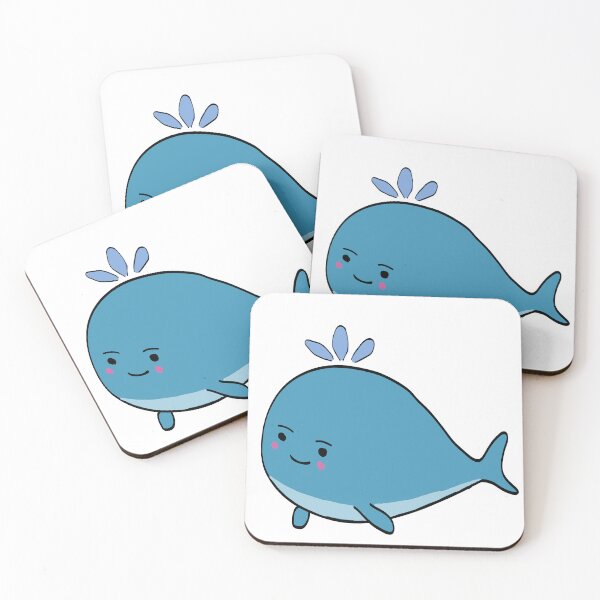 Item preview, Cute Blue Whale - Happy Ocean Vibes designed and sold by artist709.