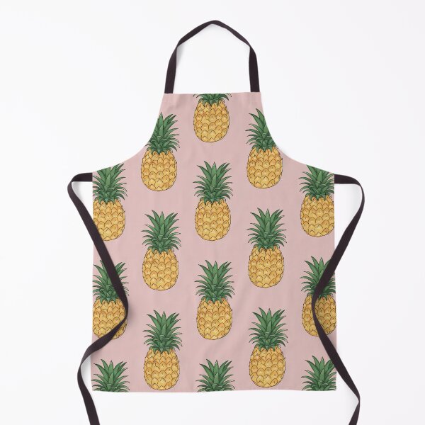 Item preview, Pineapple Pattern on Pink Background designed and sold by Vileprint.