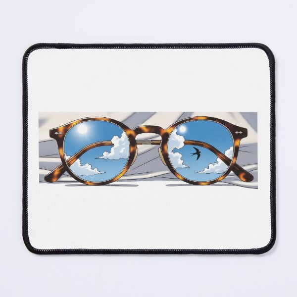 Item preview, Tortoiseshell Sunglasses Sky Reflection designed and sold by AbanoubStore.