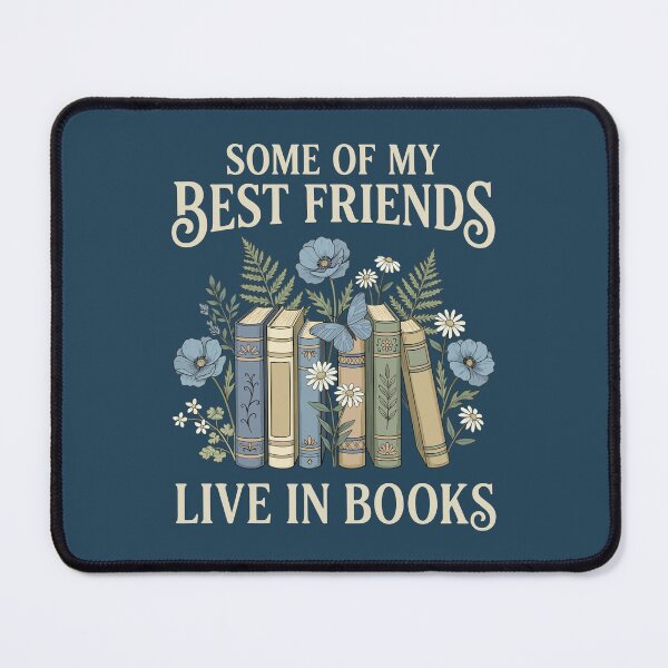 Item preview, Book Lover Vintage Botanical Friends designed and sold by Wonderlandjoy.