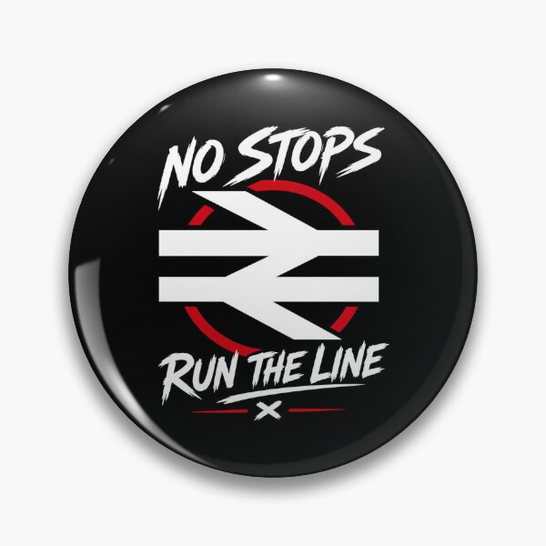 Item preview, No Stops Run The Line Graphic designed and sold by SoftBananaD.