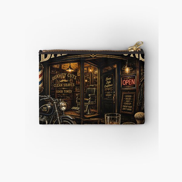 Item preview, Appointments And Bad Decisions Vintage Barbershop Aesthetic Artwork designed and sold by StickyGuys.