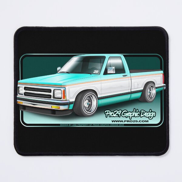 Item preview, Lowrider Square Body S10 Style Truck designed and sold by Pro29Graphics.