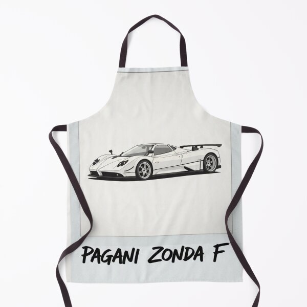 Item preview, Pagani Zonda F White Supercar Retro Polaroid Aesthetic Art designed and sold by Motorline44.