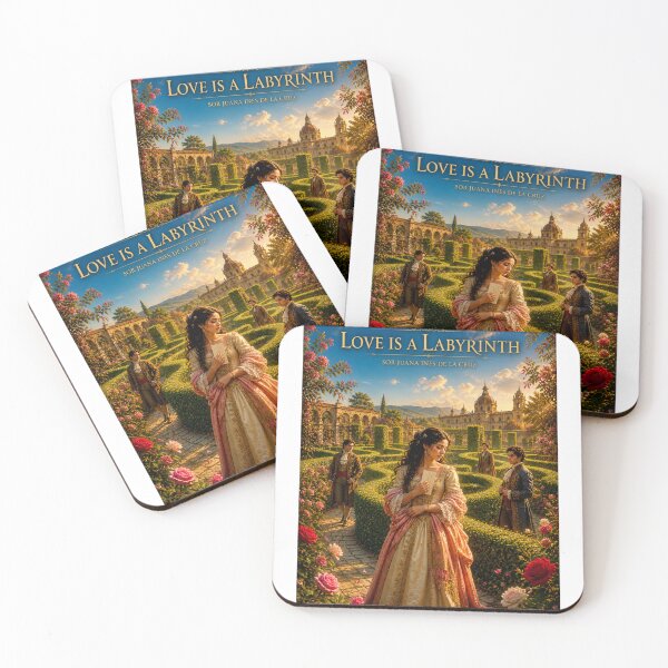 Item preview, Love is a labyrinth - Sor Juana - Mexican culture - literature -  theatre lovers designed and sold by Substance_life.