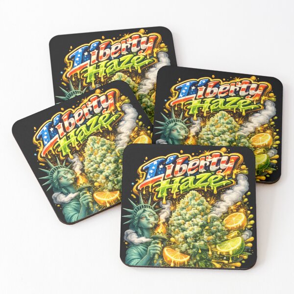 Item preview, Liberty Haze Graffiti Print | Sweet Citrus Herbal Sativa designed and sold by WAUZ.