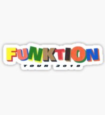 FUNKTION TOUR 2018 MERCH Sticker