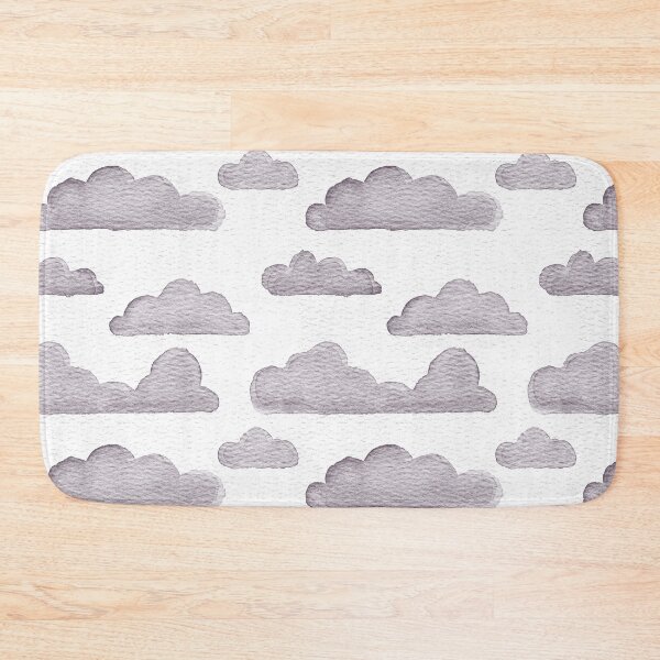 Item preview, Dreamtime Clouds Watercolor Pattern - Snow + Fig designed and sold by Irene Estelle.