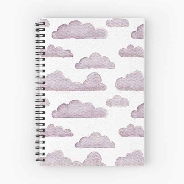 Item preview, Dreamtime Clouds Watercolor Pattern - Snow + Beet designed and sold by Irene Estelle.
