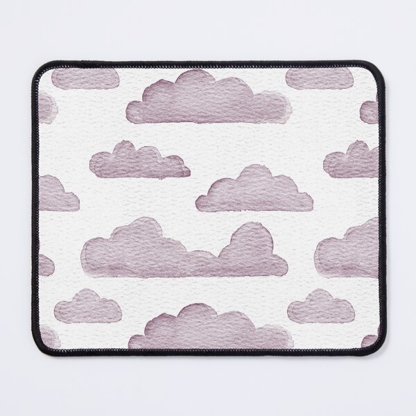 Item preview, Dreamtime Clouds Watercolor Pattern - Snow + Beet designed and sold by Irene Estelle.