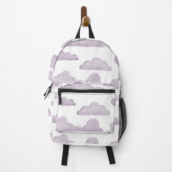 Item preview, Dreamtime Clouds Watercolor Pattern - Snow + Plum designed and sold by Irene Estelle.