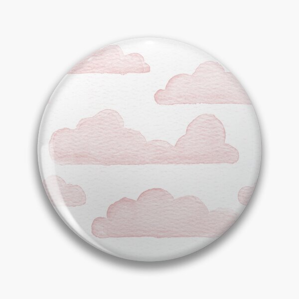 Item preview, Dreamtime Clouds Watercolor Pattern - Snow + Rose designed and sold by Irene Estelle.