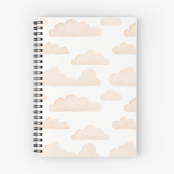 Item preview, Dreamtime Clouds Watercolor Pattern - Snow + Melon designed and sold by Irene Estelle.