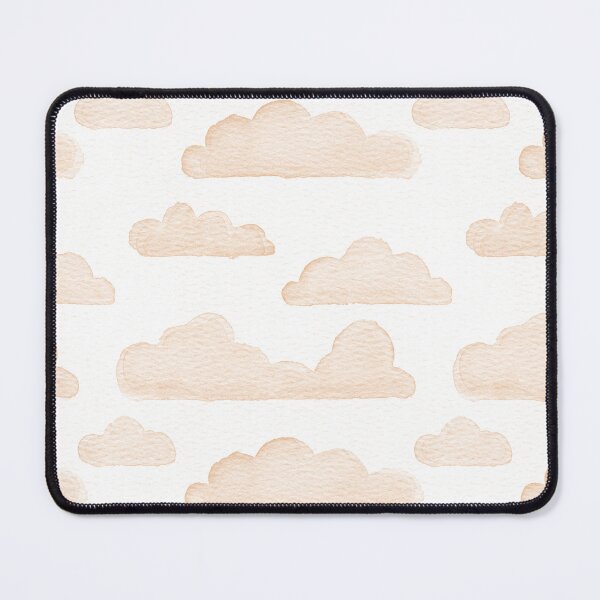 Item preview, Dreamtime Clouds Watercolor Pattern - Snow + Melon designed and sold by Irene Estelle.