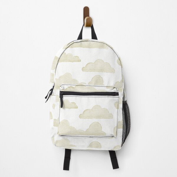 Item preview, Dreamtime Clouds Watercolor Pattern - Snow + Gold designed and sold by Irene Estelle.