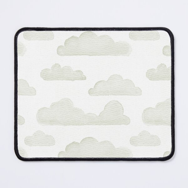Item preview, Dreamtime Clouds Watercolor Pattern - Snow + Tea designed and sold by Irene Estelle.