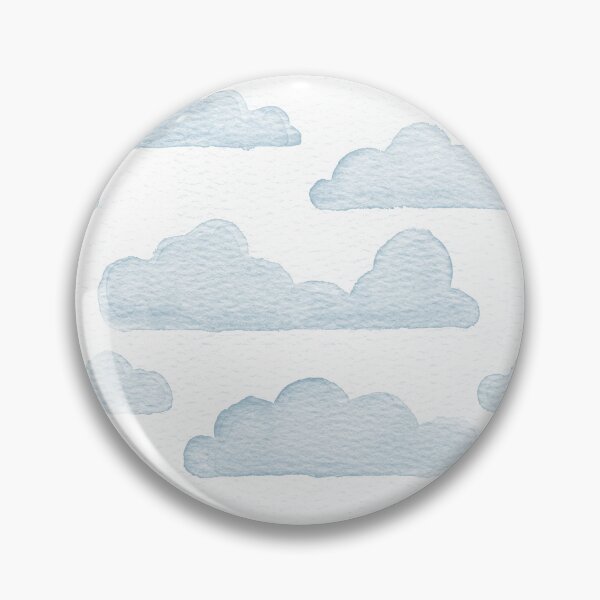 Item preview, Dreamtime Clouds Watercolor Pattern - Snow + Sky designed and sold by Irene Estelle.