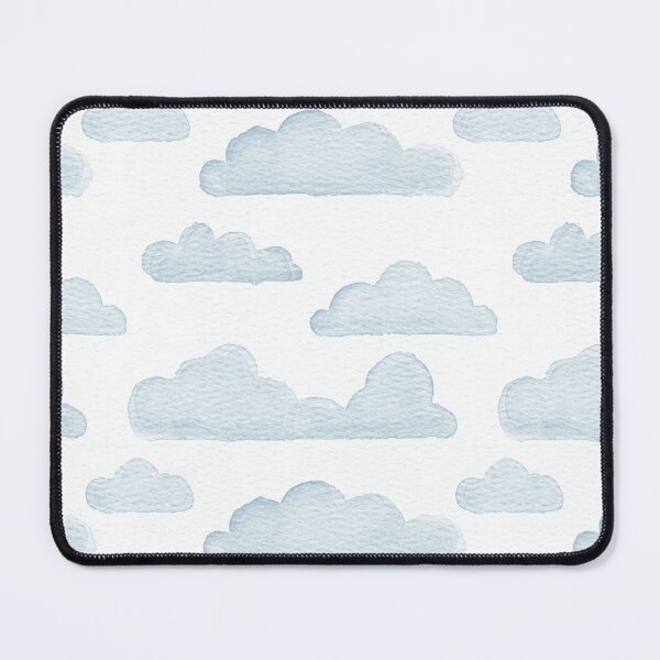 Item preview, Dreamtime Clouds Watercolor Pattern - Snow + Sky designed and sold by Irene Estelle.