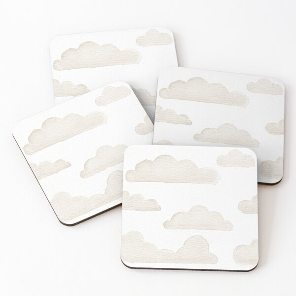 Item preview, Dreamtime Clouds Watercolor Pattern - Snow + Dove designed and sold by Irene Estelle.