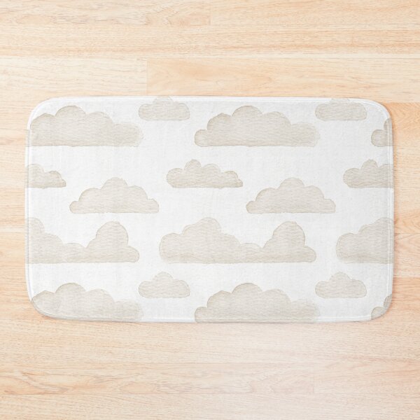 Item preview, Dreamtime Clouds Watercolor Pattern - Snow + Dove designed and sold by Irene Estelle.