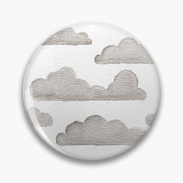 Item preview, Dreamtime Clouds Watercolor Pattern - Snow + Earth designed and sold by Irene Estelle.