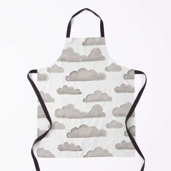 Item preview, Dreamtime Clouds Watercolor Pattern - Snow + Earth designed and sold by Irene Estelle.