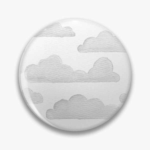 Item preview, Dreamtime Clouds Watercolor Pattern - Snow + Fog designed and sold by Irene Estelle.