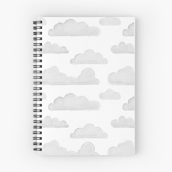 Item preview, Dreamtime Clouds Watercolor Pattern - Snow + Fog designed and sold by Irene Estelle.