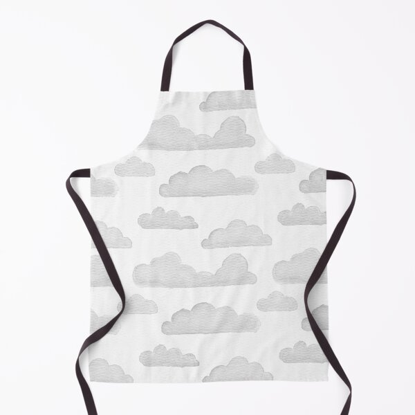 Item preview, Dreamtime Clouds Watercolor Pattern - Snow + Fog designed and sold by Irene Estelle.