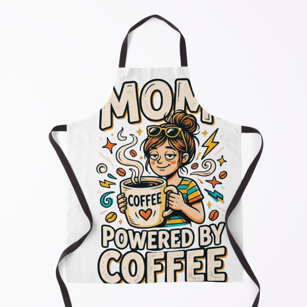 Item preview, Mom: Powered  By Coffee designed and sold by MerchWSzpilkach.