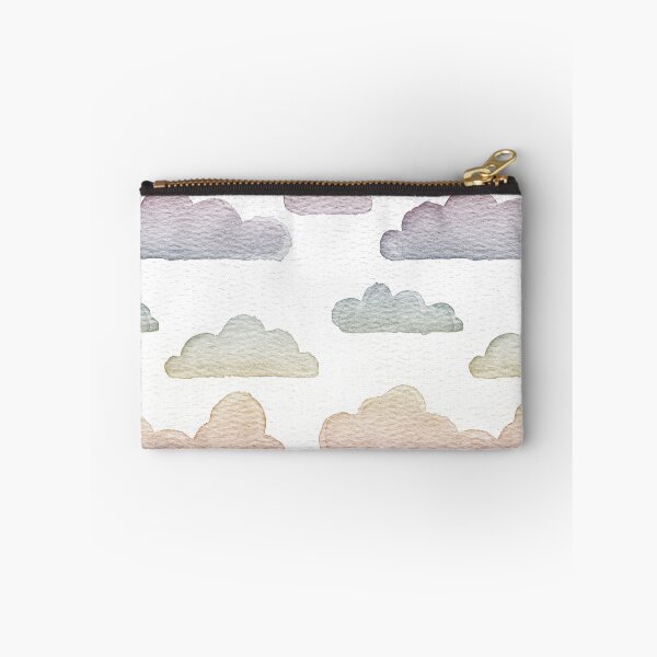 Item preview, Dreamtime Clouds Watercolor Pattern - Snow + Rainbow Sunset designed and sold by Irene Estelle.