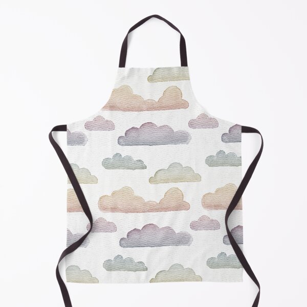 Item preview, Dreamtime Clouds Watercolor Pattern - Snow + Rainbow Sunset designed and sold by Irene Estelle.
