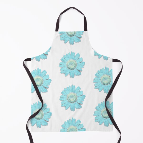 Item preview, Blue Flower Aqua Garden Pop Art Floral designed and sold by Sharon Cummings Art.