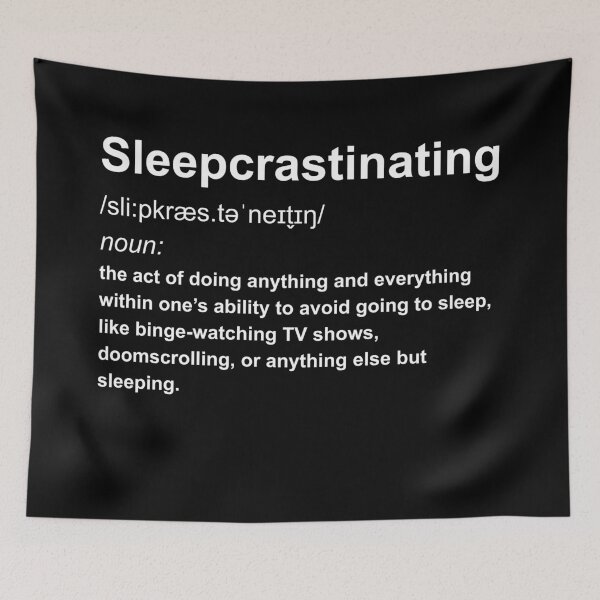 Item preview, Sleepcrastinating designed and sold by raffrasta.