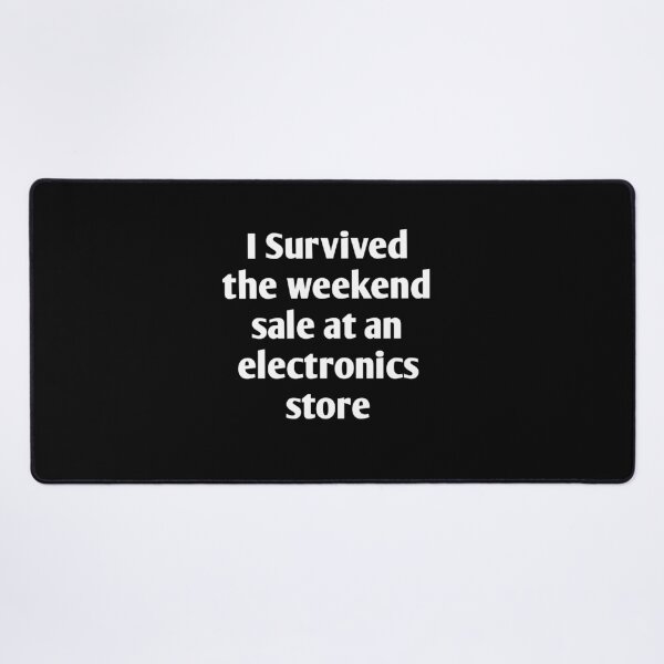Item preview, Funny Retail Worker - Weekend Sale Survivor designed and sold by TaimToons.