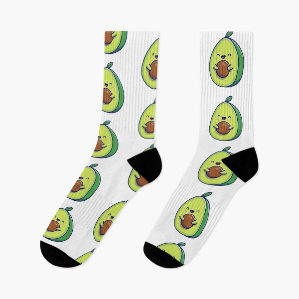 Item preview, Happy Kawaii Avocado Character designed and sold by Autotred.