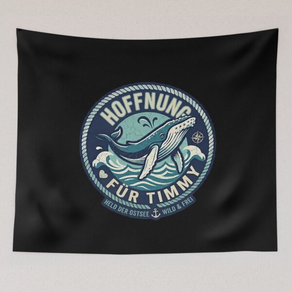 Item preview, Hope for Timmy - Humpback Whale Baltic Sea 2026 designed and sold by EvelinZ.
