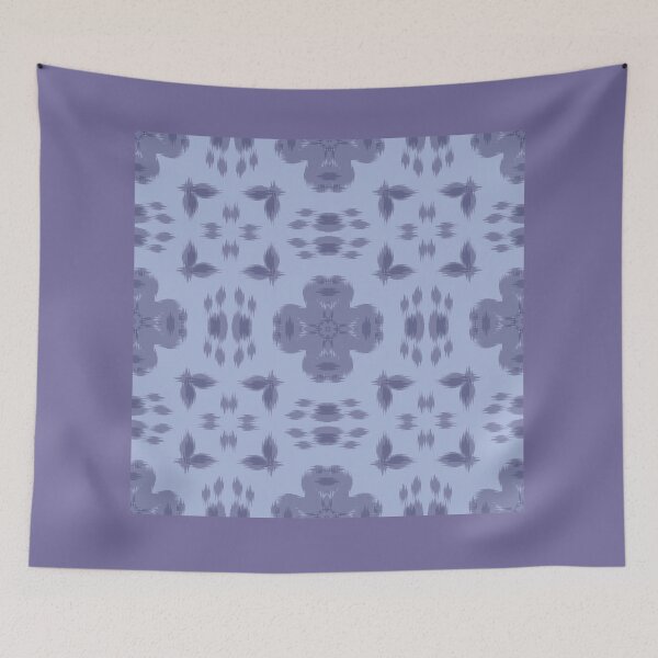 Item preview, Soft Lavender Ikat Geometric Seamless Tile Pattern designed and sold by Tinaartth .